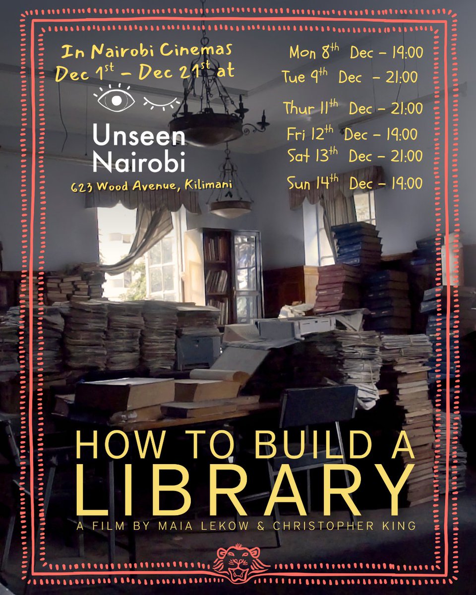 How To Build A Library tweet media