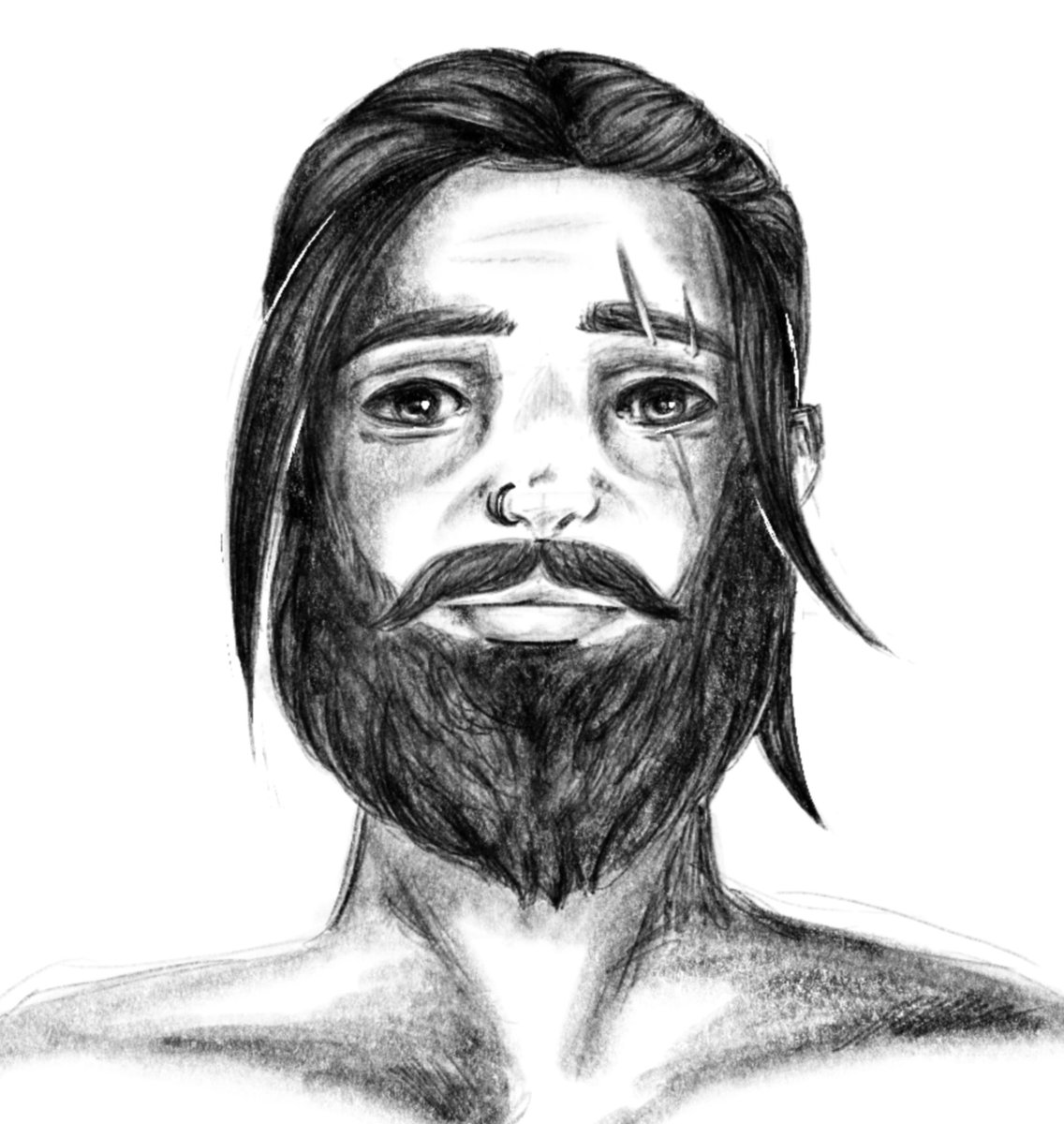 Did a study of Jeff because I have no vision (render by <a href="/loudreon/">Loudreon</a>) 
#dbd #jeffjohansen