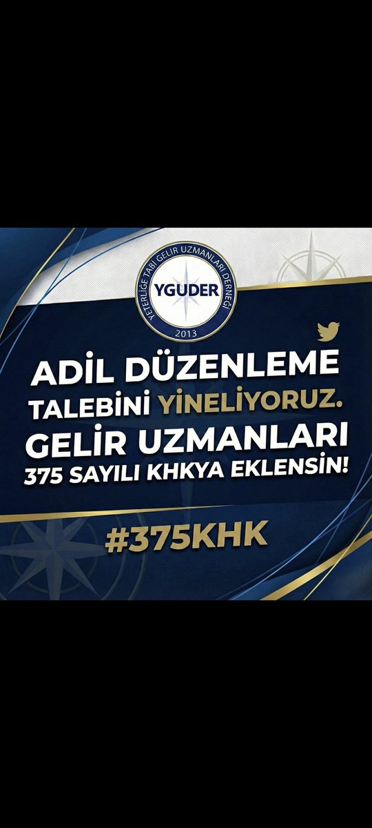 📌 Yüce Meclisimize  çağrımızdır:

Taşrada görev yapan kariyer uzmanların ve denetmenlerin 375 sayılı KHK kapsamı dışında bırakılması uygulamasına son verilmeli,
çalışma barışı ve kurumsal adalet tesis edilmelidir.

Adaletin sağlanması için gerekli düzenleme artık