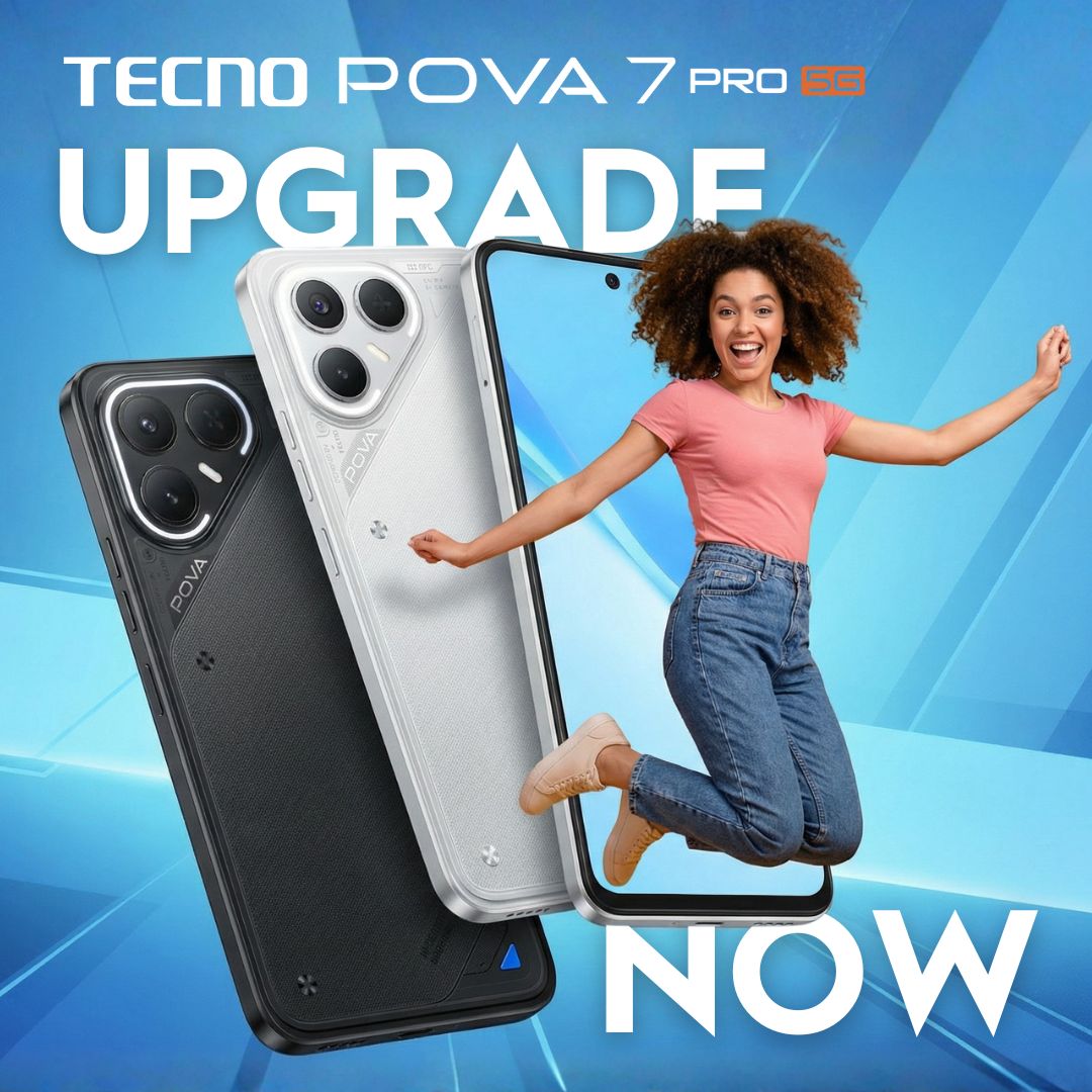 TECNOMobileSA's tweet image. If an upgrade’s on your mind, now’s a good time.

The POVA 7 Pro 5G still delivers serious power —
and the savings are still looking sharp.

#TECNOMobile #POVA7Pro5G #SmartphoneUpgrade