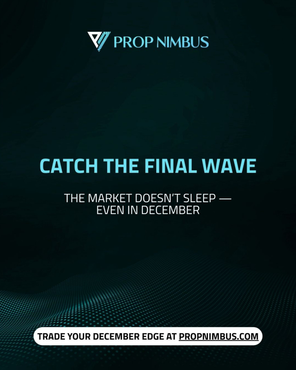PropNimbus's tweet photo. The final wave of 2025 volatility is here π
Donβt miss your chance to ride the last profitable swings before the year closes.
Trade smart. End strong. πΌ
Β
#PropNimbus #YearEndTrading #MarketMoves #DecemberRush #ForexInsights https://t.co/MPii7uvSdg