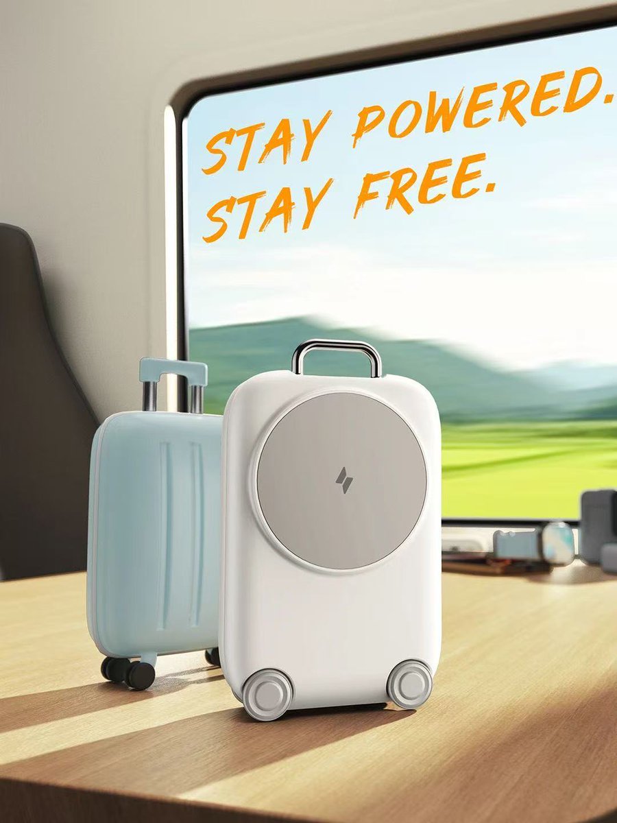 CHOETECH's tweet photo. ⚡ Compact, Foldable &amp; Fast 💼
Power up your day with a magnetic charger ✨

✅ Suitcase-inspired stylish design
✅ Fast power for phone, watch&amp;earbuds
✅ Foldable, portable &amp; perfect for travel

✨ Lightweight, efficient and designed to keep you powered . #WirelessCharger https://t.co/xfLuXN6NV5
