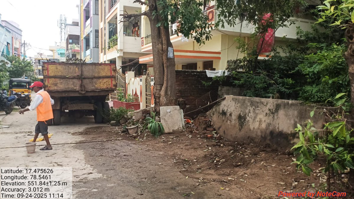 Control Room Parks GHMC tweet media