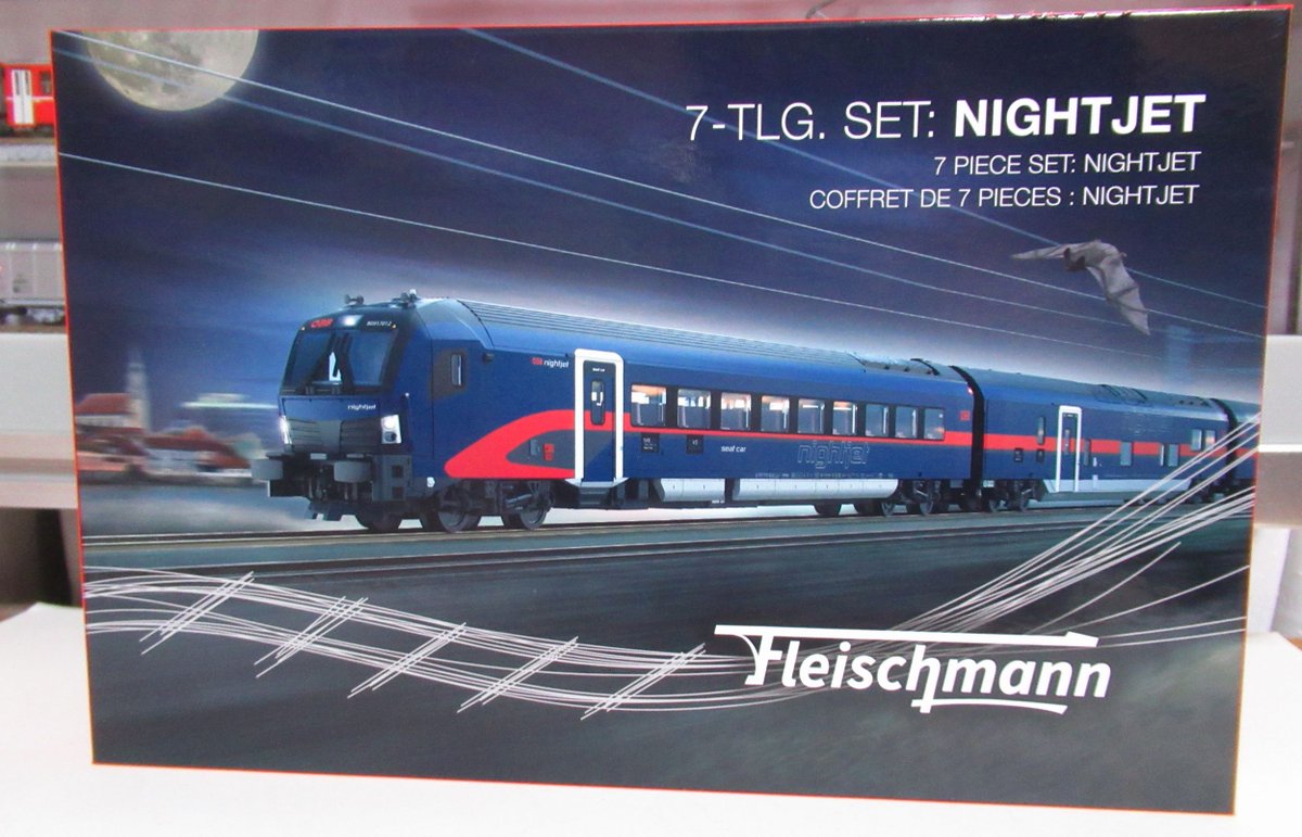 Fleischmann 新型nightjetが到着。

#Nゲージ