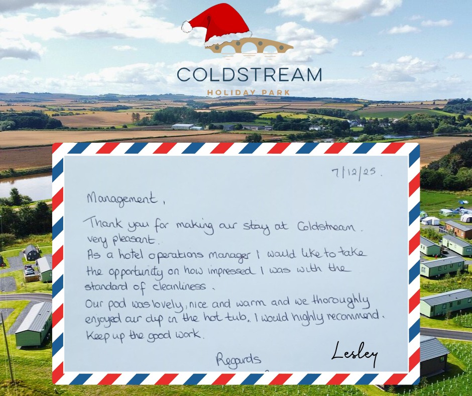Coldstream Holiday Park tweet media