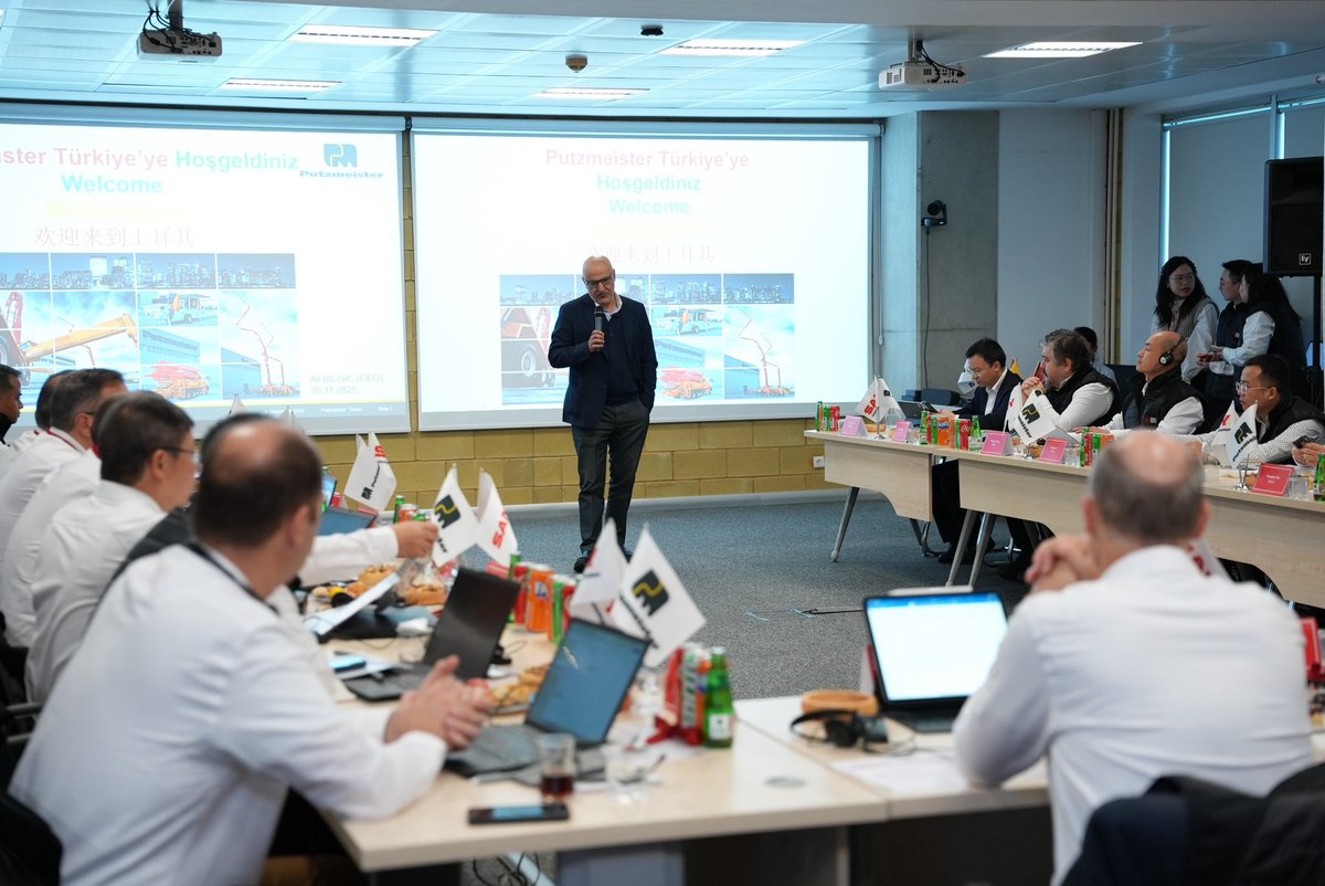 SANY ve Putzmeister’den stratejik entegrasyon hamlesi!

Haberi sitemizde okumak için;
forummakina.com.tr/tr/haberler/sa… 

#putzmeister #sany #meeting #betonpompasi #servis #sales #center #China #constructionequipment #magazine #Turkiye