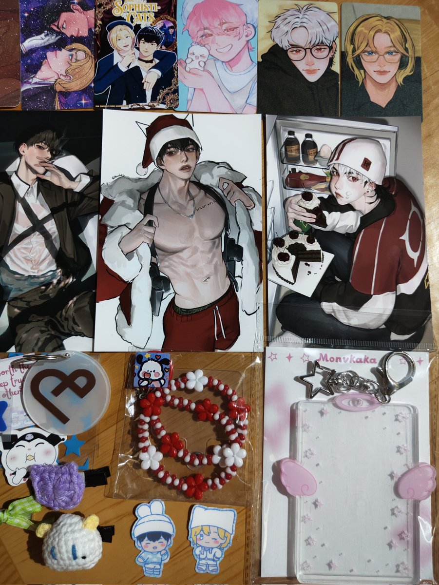 sseunbyy's tweet photo. 💜🖤 cse kit @hapllieverafter, freebies and gifts that I received from PLLIs! thank uuu~ you guys are the best✨

#SophistiCatsButlerPawty https://t.co/pZgIBkysgo
