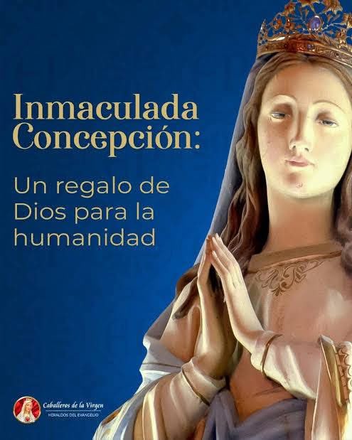 ¡Feliz día de la Inmaculada!
Felicidades a Concencion, Concha, Conchita…
❤️❤️