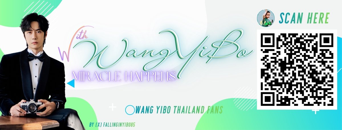 fallinginyibo85's tweet photo. WITH YIBO MIRACLE HAPPENS
กิจกรรมการกุศลในนามแฟนคลับหวังอี้ป๋อประเทศไทยเพื่อสนับสนุนโครงการ little miracle ปาฏิหาริย์เล็กๆ เพื่อผู้ป่วยเด็กระยะวิกฤติ
* สแกน QR *
**บริจาคผ่านตัวเลือก e-Donation นำใบเสร็จไปลดหย่อนภาษีได้2เท่า
ระยะเวลาโครงการ 8 ธ.ค. 68 - 8 ม.ค. 69
#ToYiboToAll https://t.co/1SeBg74Ars