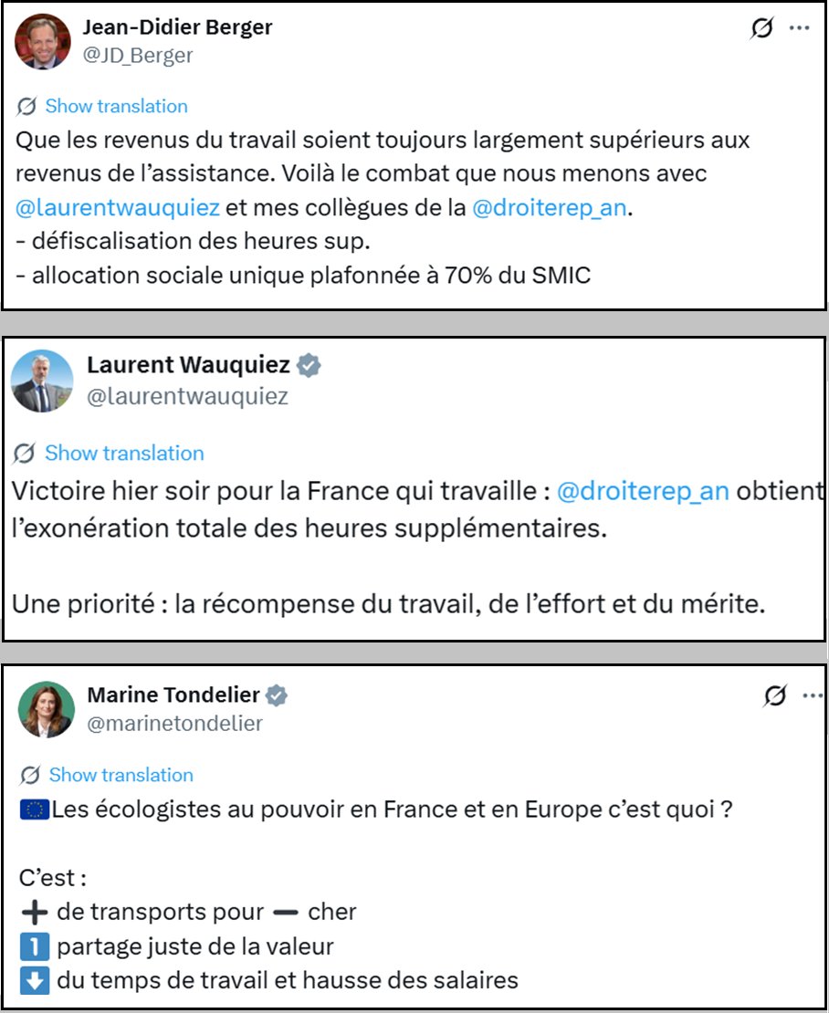 Gauche: “augmentez les salaires”
Droite: “le travail doit payer +que l’assistanat”

TOUT le Sénat devrait donc voter l’amendement Soc🔴LR🔵II-1166/1660 pour que les vacataires, qui assurent ¼ des cours dans les facs de France, soient enfin payés AU SMIC HORAIRE.
Rdv ce mardi soir