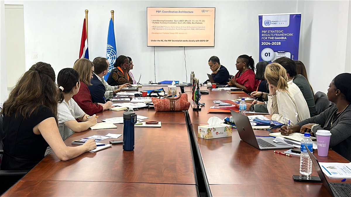 Welcome to The 🇬🇲! 🎉🎉🎉

This week, partners of the UN Peacebuilding Fund join national institutions and communities to review progress and chart next steps for sustaining peace. 
Stay tuned for daily updates. #PBFTheGambia #SustainingPeace