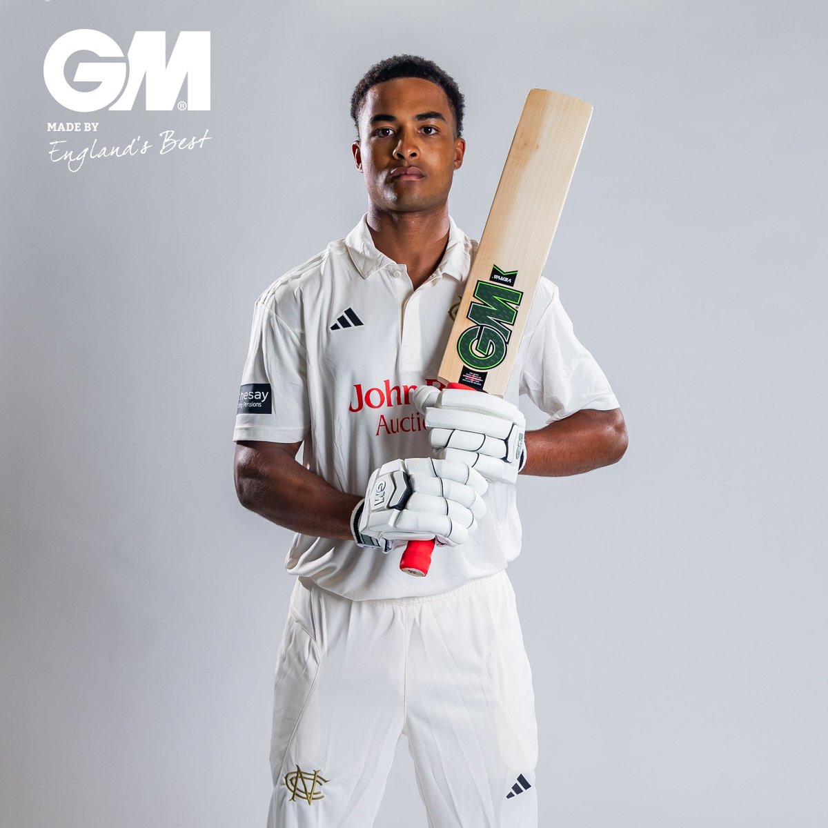 GMCricket's tweet photo. A 13th year in Green and Gold awaits following progression through the Nottinghamshire pathway since the age of 10 🦌

Happy birthday Ben Martindale 🎁

#teamgm https://t.co/LrCuxxSffA