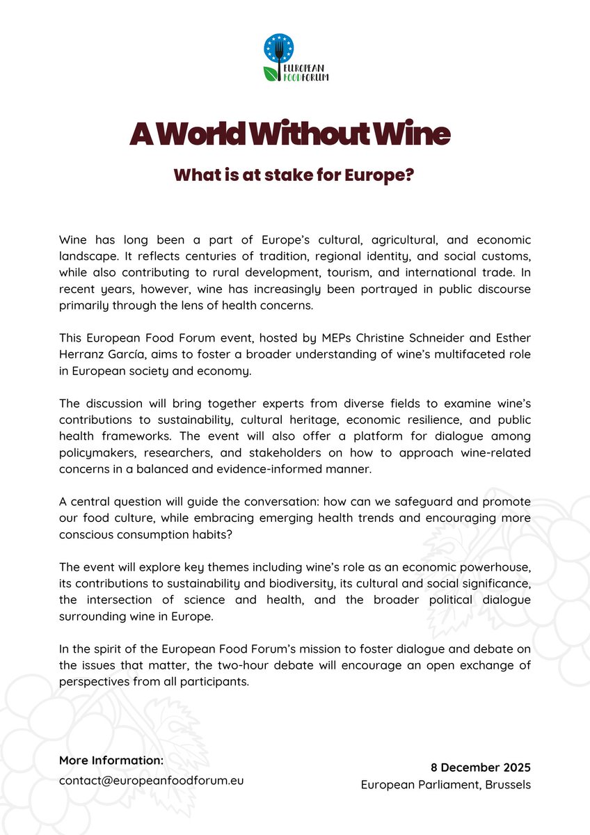 European Food Forum 🇪🇺 🗣🤝 tweet media