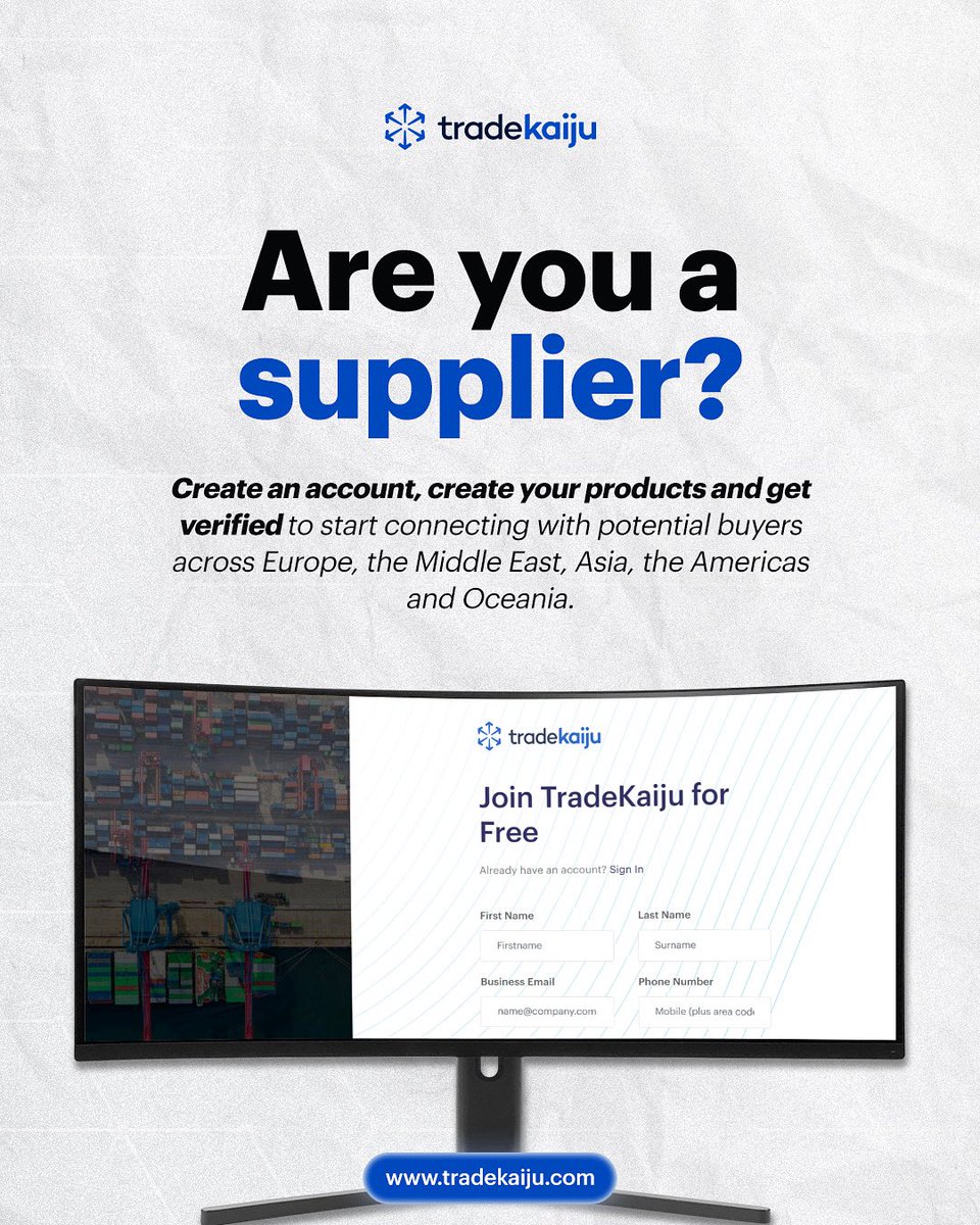 Ready to go global? Create your supplier account, list your products, get verified — and start connecting with buyers across Europe, Asia, the Middle East,  &amp; beyond.#Agrocommodityexport #Agrosuppliers #Agriculture