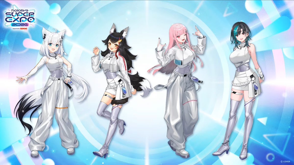 EXPOテーマの共通衣装もお披露目👀✨️ #hololivefesEXPO26