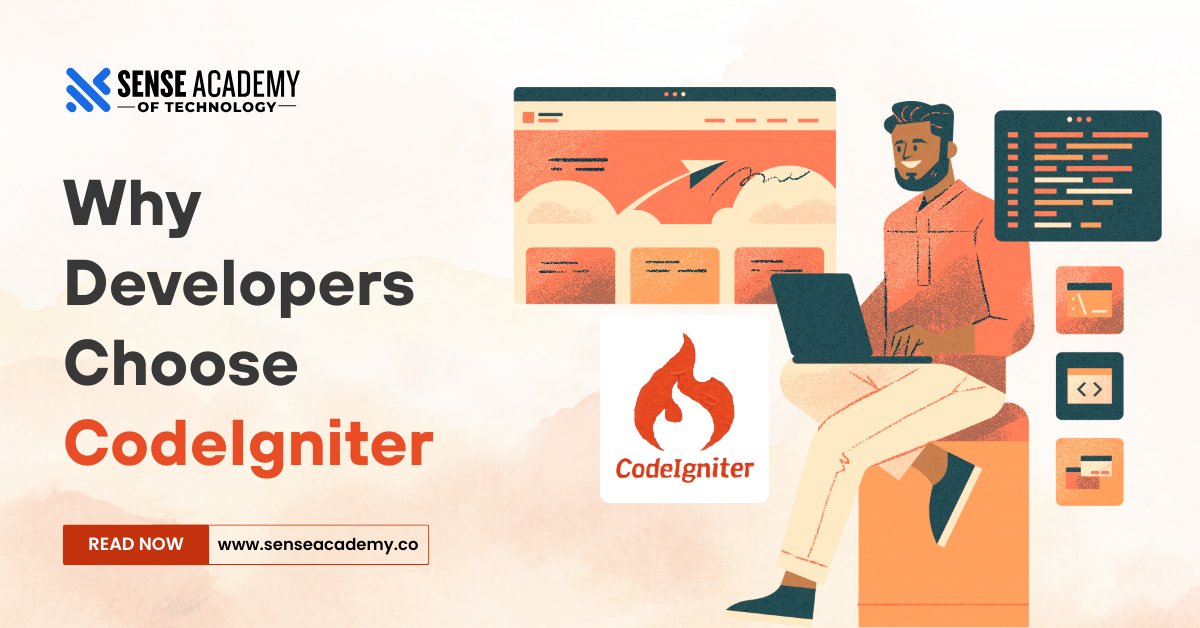 senseacademy1's tweet image. Why Developers Choose CodeIgniter?
senseacademy.co/why-developers…
From MVC structure to strong security features.
Learn more in our guide. 
#CodeIgniter #WebDevelopment #PHPframework #senseacademy #coding #ITinstitute