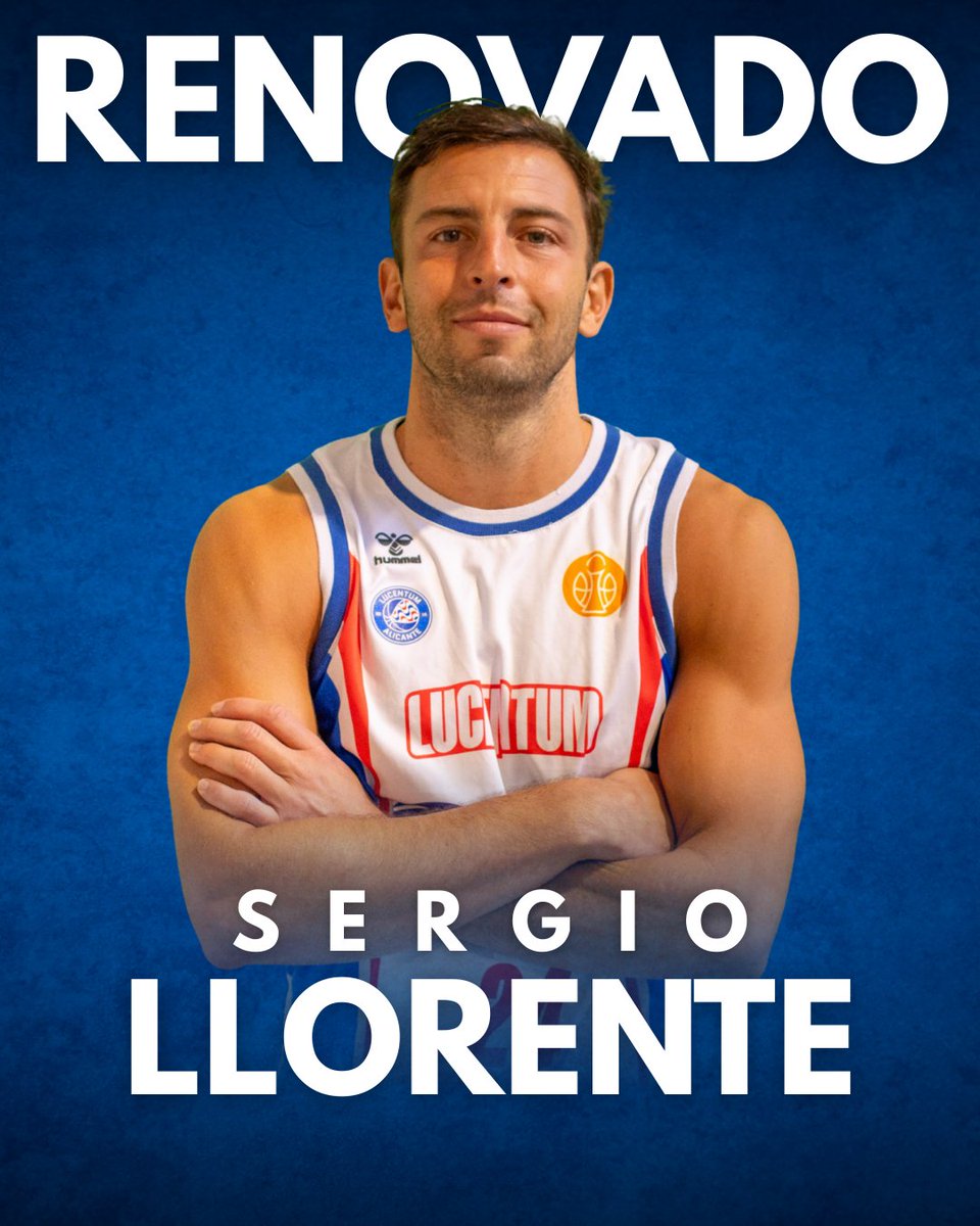 FundLucentum's tweet photo. ¡Sergio Llorente seguirá con nosotros! 💙🏀
Experiencia, liderazgo y compromiso para seguir compitiendo al máximo con el HLA Alicante.
¡Seguimos sumando juntos, Sergio! 🔥🙌

Leer aquí: https://t.co/0sBguLNy86 https://t.co/fTqTavSPSR