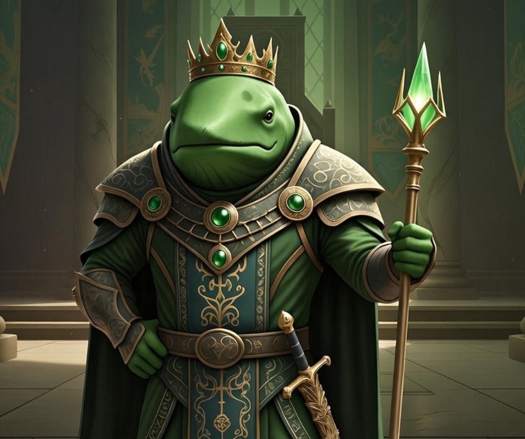 LeadersUnity's tweet image. "The Green Whale: Rule the meme ocean!"
#GreenWhale #TGW