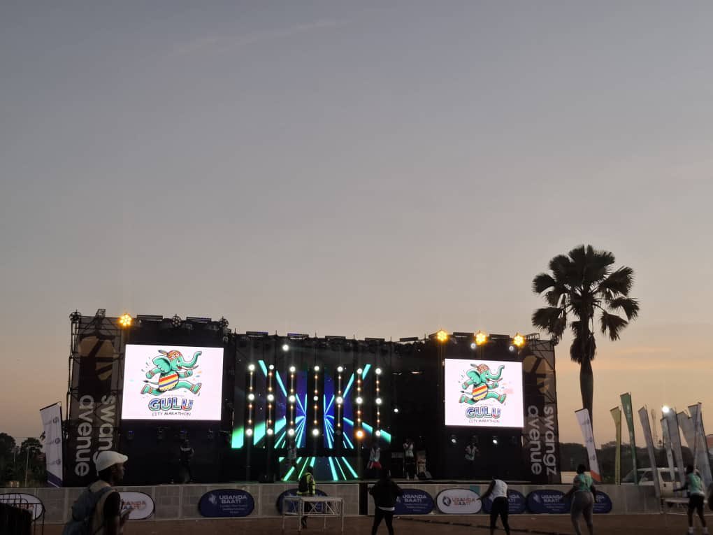 Absolutely grateful to Swangz Avenue <a href="/Swangz_Avenue/">Swangz Avenue</a> for working with and supporting #TheGuluCityMarathon 
We had such a grand stage👌💃🏽