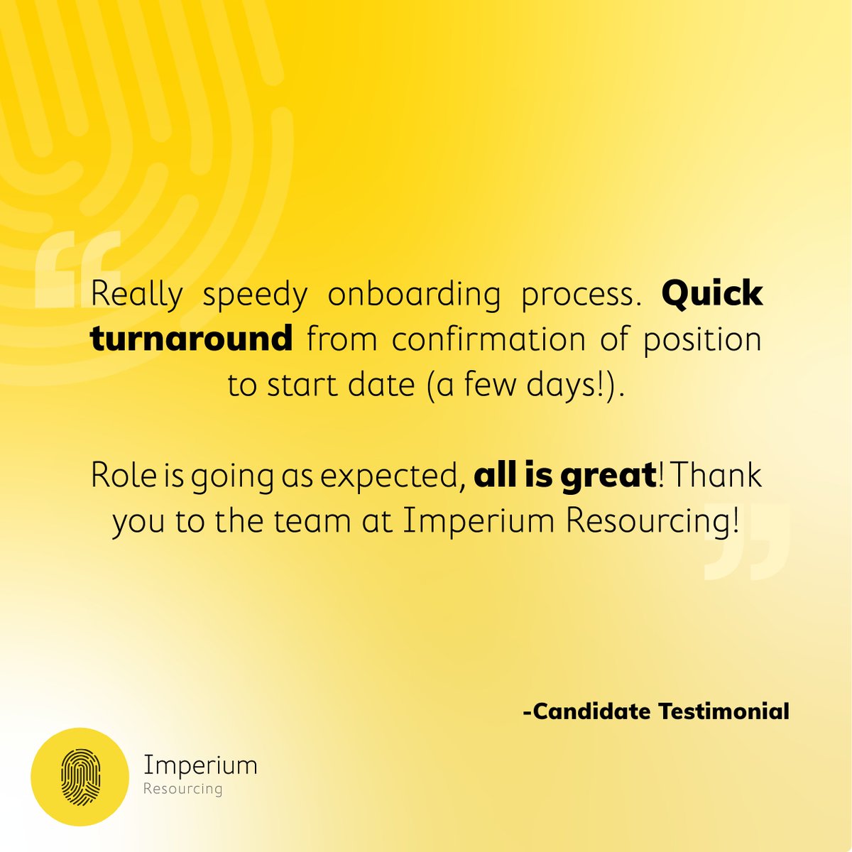 Don’t just take our word for it, see what our candidates are saying about us! 💬

If you're looking for an #interim role within the #publicsector, we can help you find a job that ticks all the boxes and support you throughout your assignment!

Call us on 0203 929 4000 📞