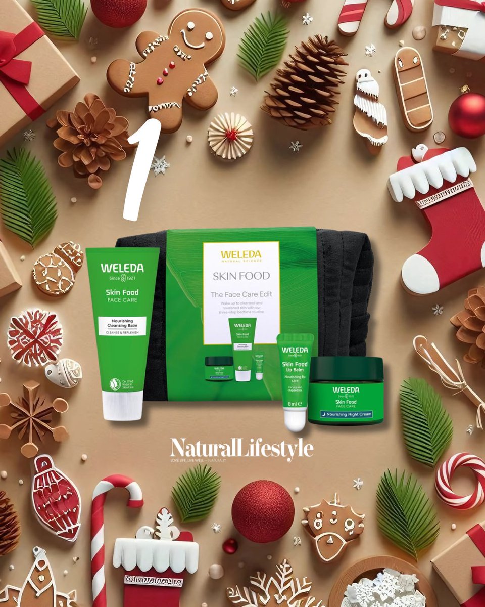 Day 1 of our Christmas Countdown🎁 You have the chance to #WIN this <a href="/WeledaUK/">Weleda UK</a> Skin Food Gift Set!   

To enter, follow us both, repost this post &amp; tag a friend in the comments🎄

#Competition closes midnight tonight. UK only.       

#NLChristmasCountdown #giveaway