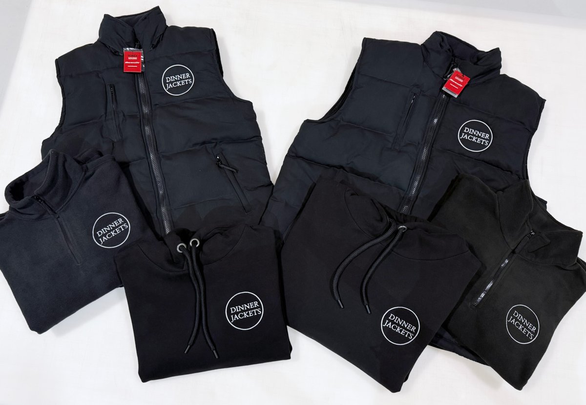 WizardEmb's tweet image. Custom branded workwear for the team at Dinner Jackets Rugby 🥔💯❄️🔥 

wizardembroidery.co.uk

#wizardembroidery #branding #workwear #uniform #workwearbundle #winterready #gilets #bodywarmers #hoodies #dinnerjackets #smallbusinesssupportingsmallbusiness