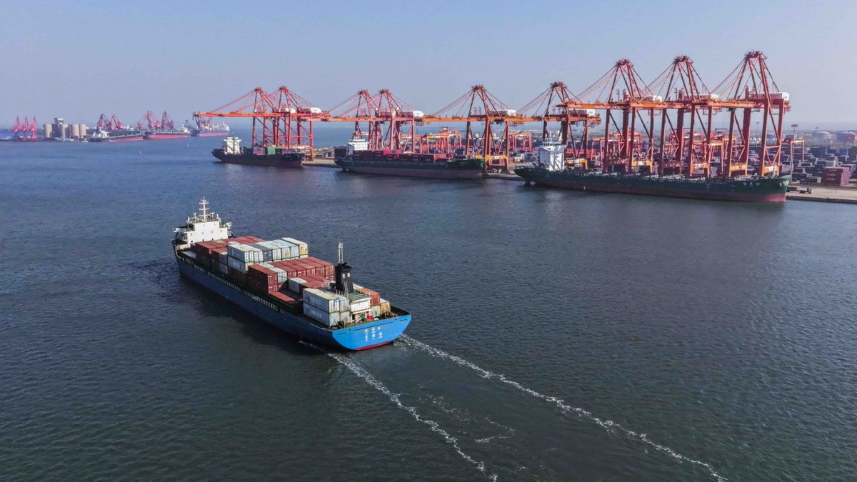 #China's foreign #trade in goods rose 3.6 percent year-on-year in the first 11 months of 2025 to 41.21 trillion yuan, according to the General Administration of Customs on Monday. #economy bit.ly/44K60nG