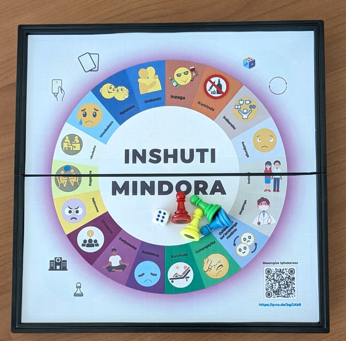 MindoraRW's tweet photo. 🎉 Big News! Meet the Inshuti MINDORA Gameboard!

If you're a parent, guardian, caregiver, teacher, NGO or Institution working with children and teens (3–17) — or even supporting young adults (18–30) — this gameboard was designed with you in mind. https://t.co/Th66BA3kgL
