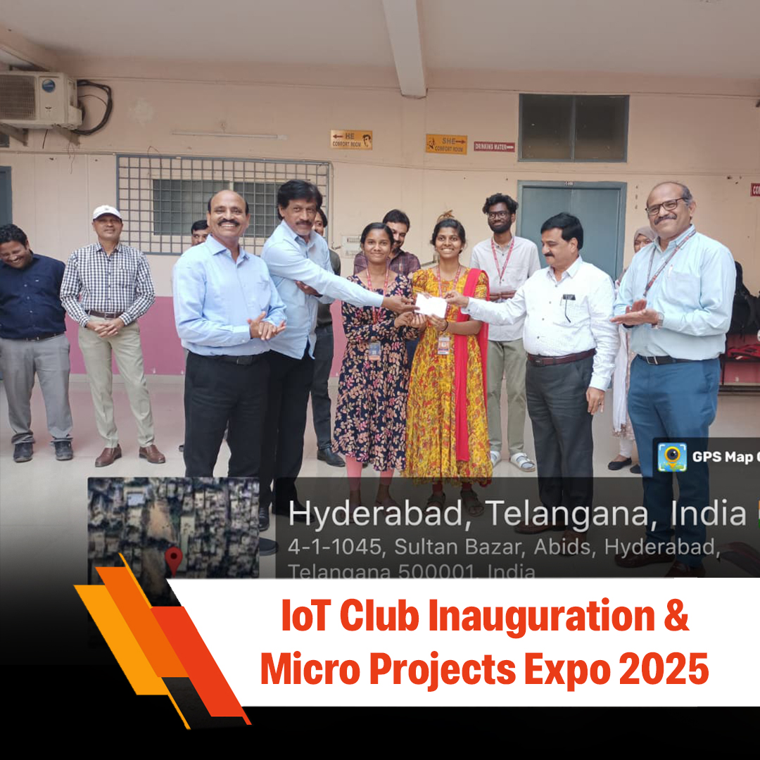 MCETHyderabad's tweet photo. A Proud Day for #ECE!
We celebrated the IoT Club Inauguration & Micro Projects Expo 2025 with great energy and creativity from our ECE 2nd-year students.
#MCET #IoTClub #InnovationBeginsHere #MicroProjectsExpo #StudentInnovation #TechLeadership #EngineeringExcellence https://t.co/8esIenF7SX