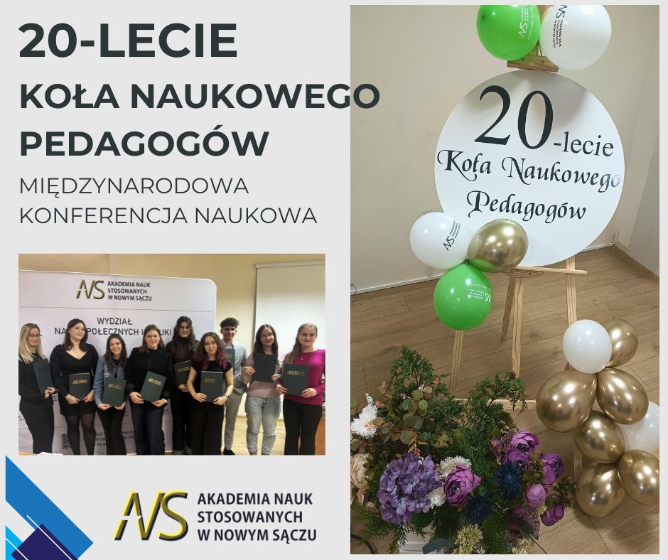 ANSNowySacz's tweet photo. W Wydziale Nauk Społecznych i Sztuki odbyła się Międzynarodowa Konferencja Naukowa z okazji 20-lecia działalności Koła Naukowego Pedagogów. 📷

Dowiedz się więcej:
🔵https://t.co/1btEsP8tad

#ANS #NowySącz https://t.co/9kXAC6B9G8