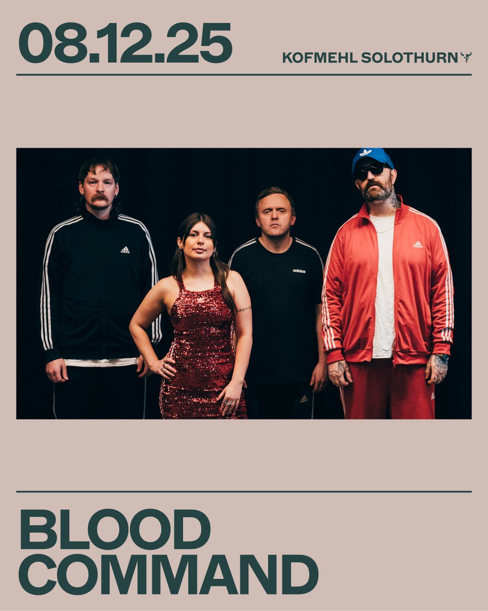 MetalFactoryCH's tweet image. Heute in der Kulturfabrik Kofmehl: Bloodcommand! #kofmehl #solothurn #bloodcommand