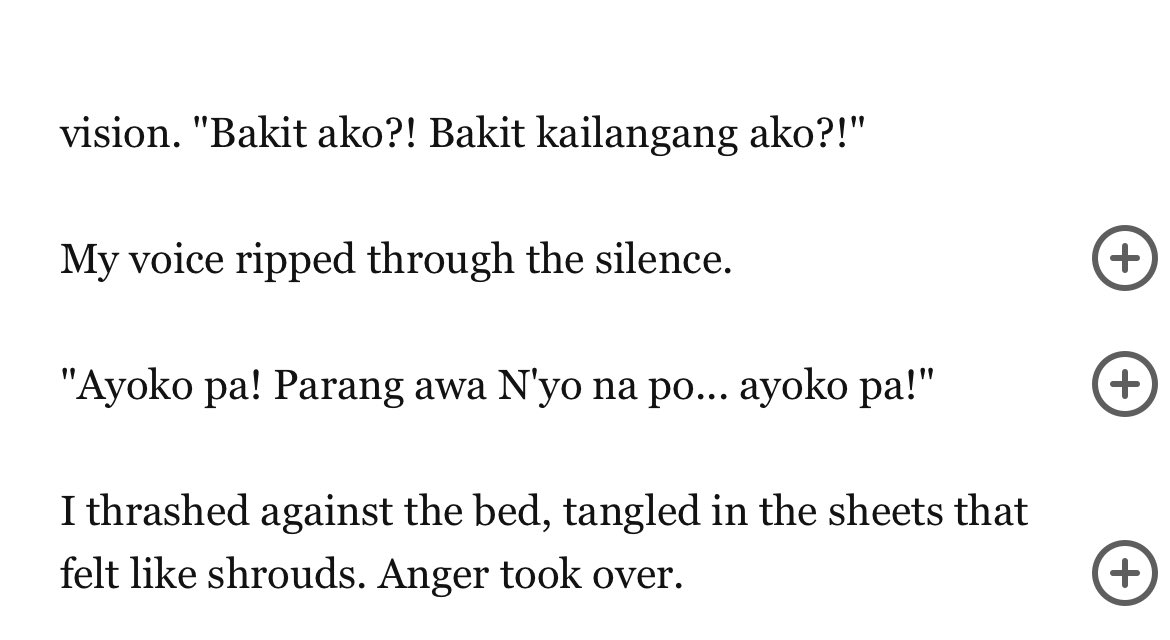 What’s more desperate than wanting to die is begging to live. #CHBBNW32