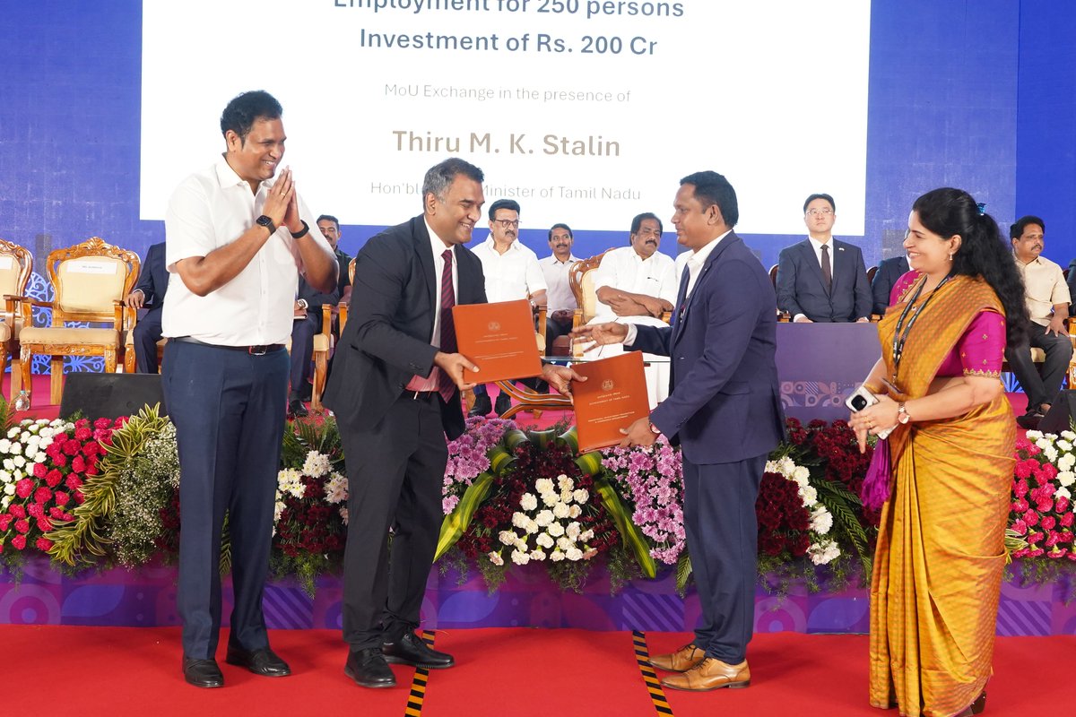 Some recognitions hit differently.

Tamil Nadu’s AI momentum is real — and we’re proud to be part of it. 🚀

We’re committed to strengthening how AI gets built and scaled from this region to the world. 🌍

Huge thanks to the ecosystem shaping this wave. We're just getting