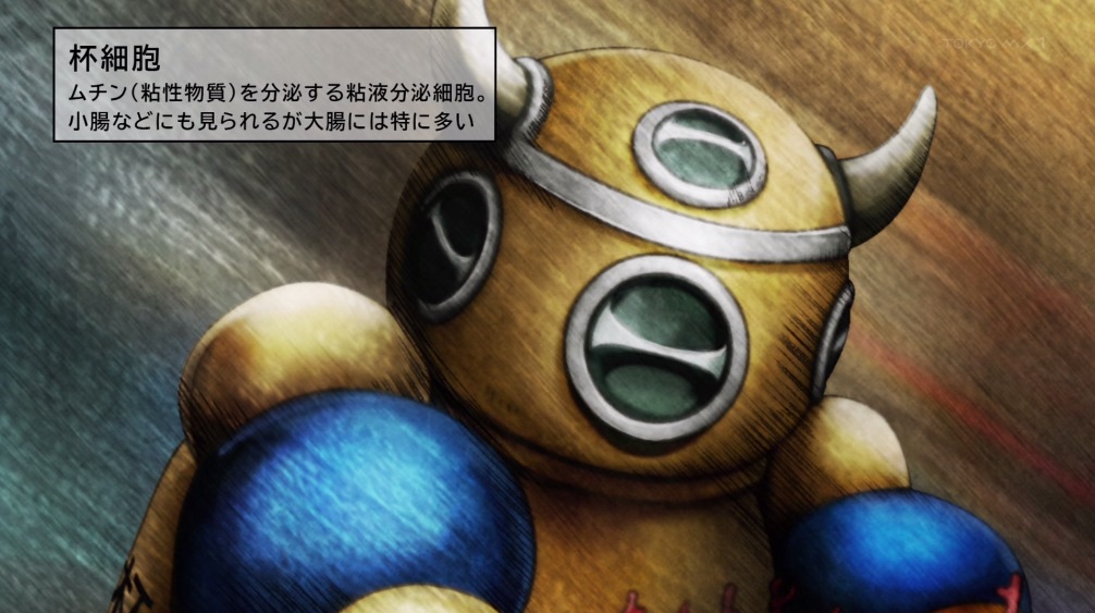 BLAST_Azul's tweet image. はたらく細胞好きな息子に、両親はどのキャラに似てるか聞いた。

ワイ→ヘルパーT細胞
嫁→NK細胞

ワイ『お前は？』
息子『ちびっ子なんだけど…血小板ちゃんは女の子だから…うーん…』
ワイ『…(該当キャラ無しか？)』

息子『杯細胞かな！』