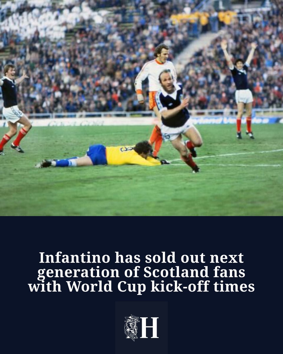 'The pubs should be packed to the rafters. Fans too young to drink should be gathered round televisions or laptops with mums, dads, uncles, aunties, grandparents or friend groups to revel in the novelty of it all.

'The insufferable, grasping Gianni Infantino has other ideas' ||