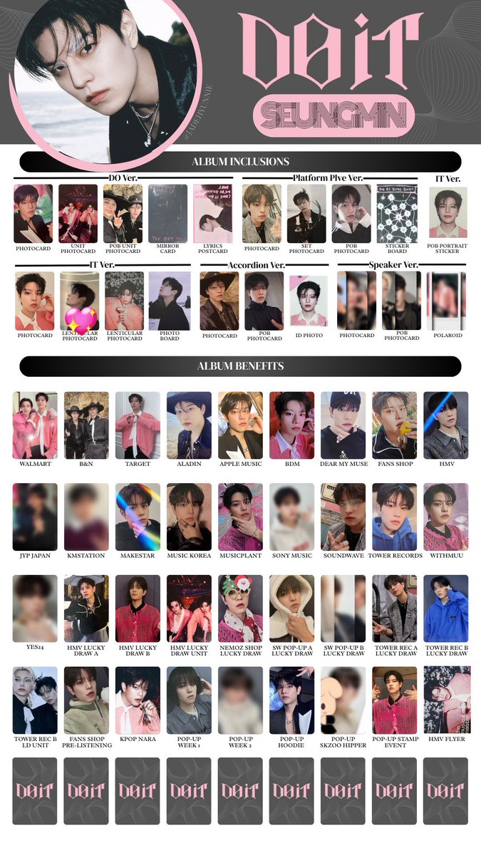 スキズ ラントレ Stray kids スキズ トレカ 交換 Do it ラントレ 封入 特典