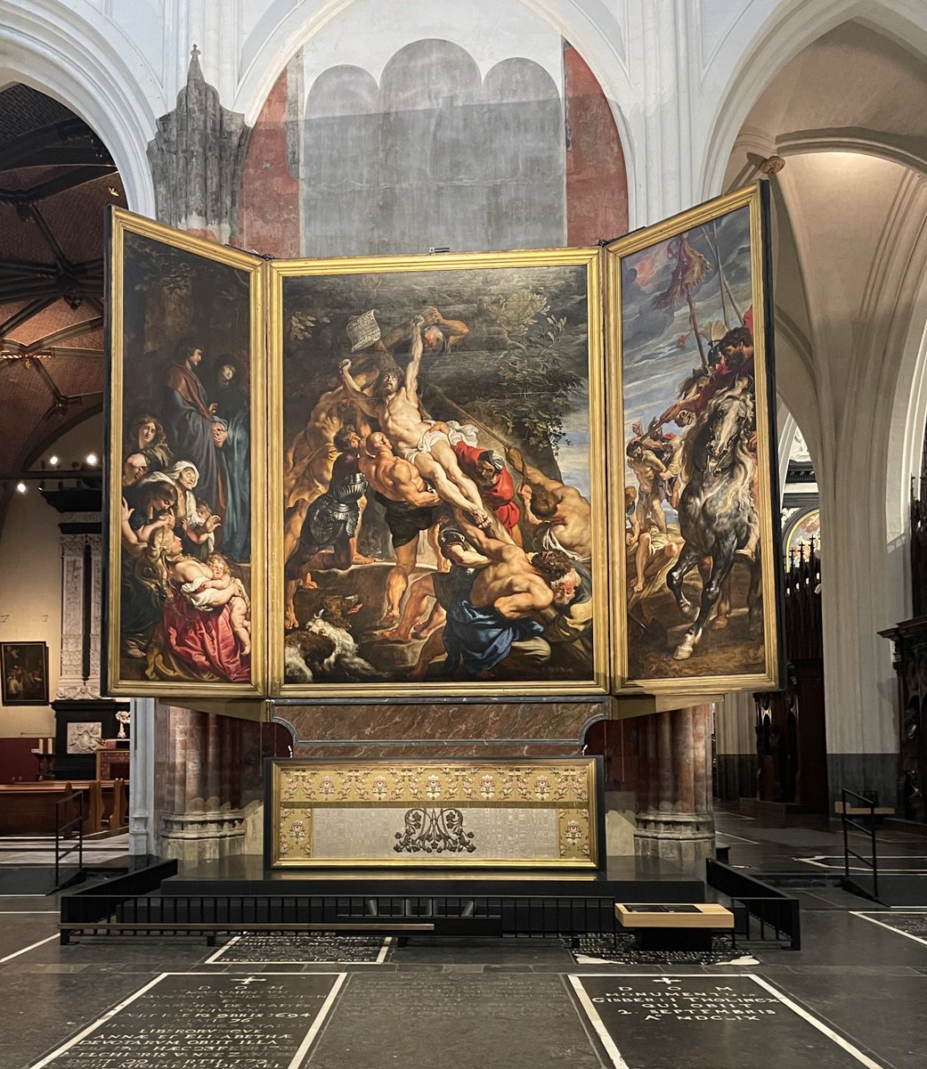 フランダースの犬」で有名な教会に来たんですけど（「アントワープの