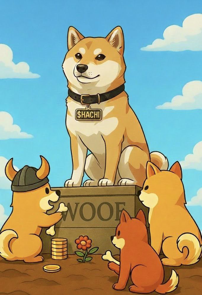 Gm to all the loyal ones🐶

Today, 406B $HACHI tokens have been burnt with tx hash:
solscan.io/tx/4CSFmwZUDFa…

Our supply is now 989,278,952,839,870

Total Burnt: ~10.8T