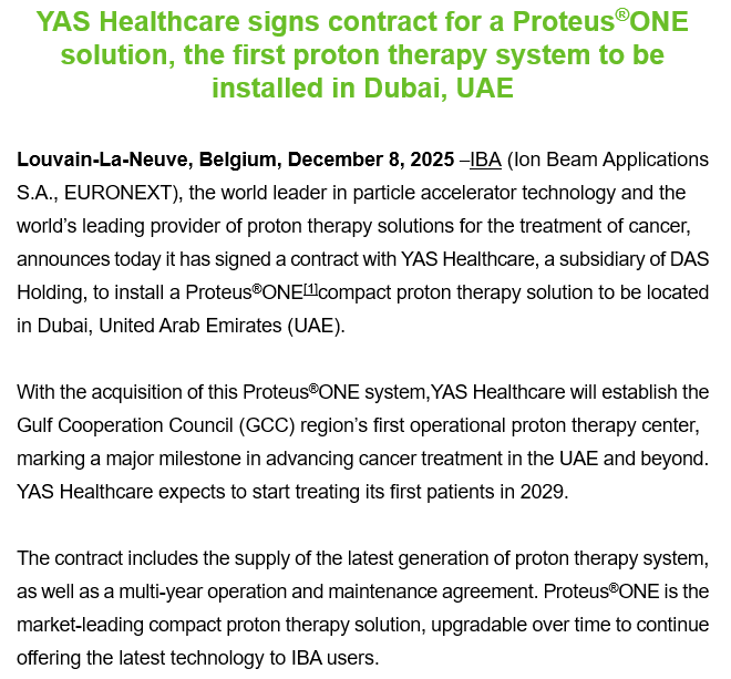 TSimonts's tweet photo. #IBA $IBAB slijt nog eens een #ProteusOne systeem, dit keer in Dubai (en da's de eerste keer ginder). Altijd goed, fijn bedrijf, terechte top pick van @KBCSecurities https://t.co/3i1iJSbFsR
