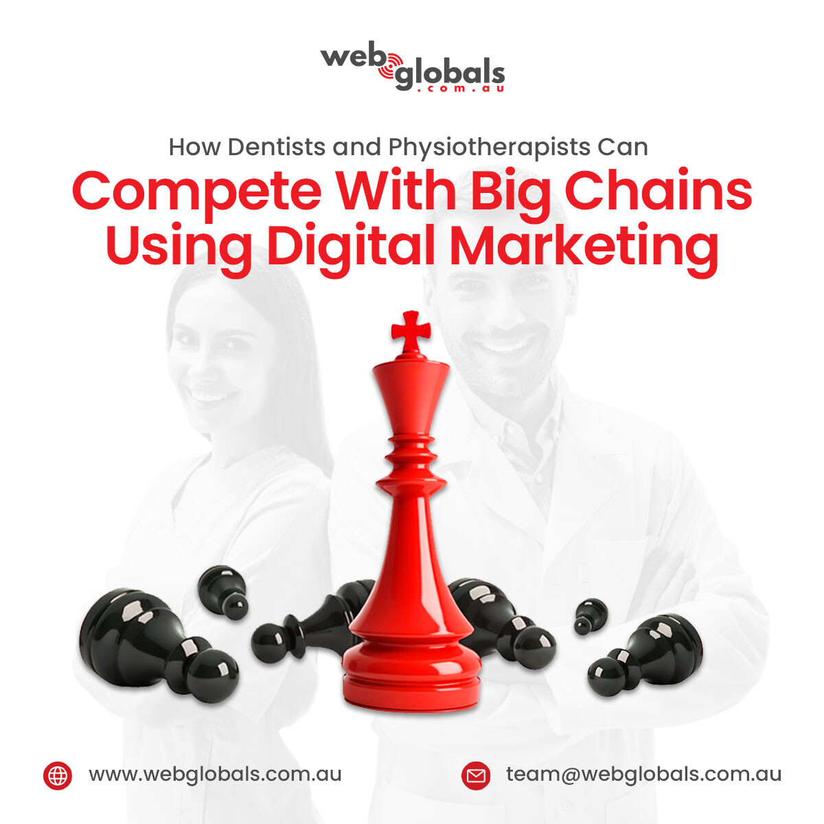 teamwebglobals's tweet photo. Big chains have big budgets.
You have trust, speed, and connection.
Here’s how digital marketing helps independent dentists and physios win locally — and grow faster.
https://t.co/zk4zsLluzA

#DigitalMarketing #HealthcareMarketing #DentistMarketing #PhysiotherapyMarketing https://t.co/B2uv4HCl0j