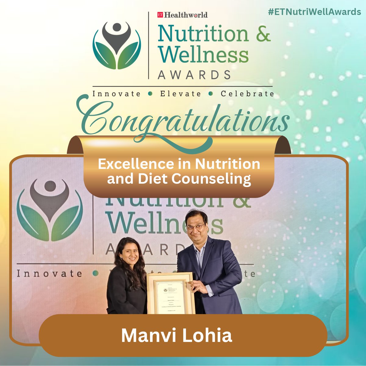 igmpiindia's tweet photo. Recognizing leaders and initiatives that are redefining India’s journey toward better nutrition, wellness, and holistic health. All awards were proudly presented by @syedabbas_ Director – CNDS, IGMPI, honoring exceptional contributions across the nutrition and wellness #igmpi https://t.co/sNXqxdFugo