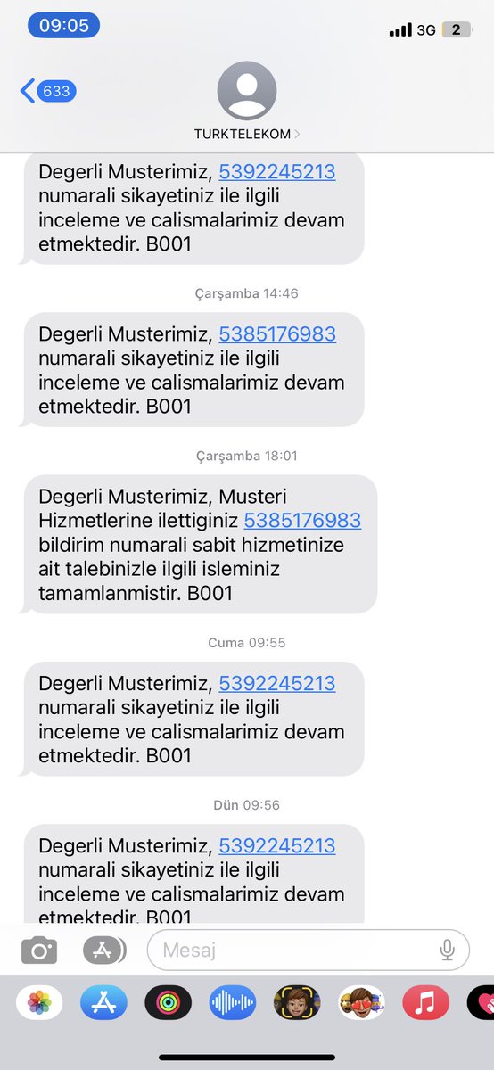 2 Aydır sorunu çözemeyen Türk Telekom pişmanlıktır i. 
<a href="/TTDestek/">Türk Telekom Destek</a>