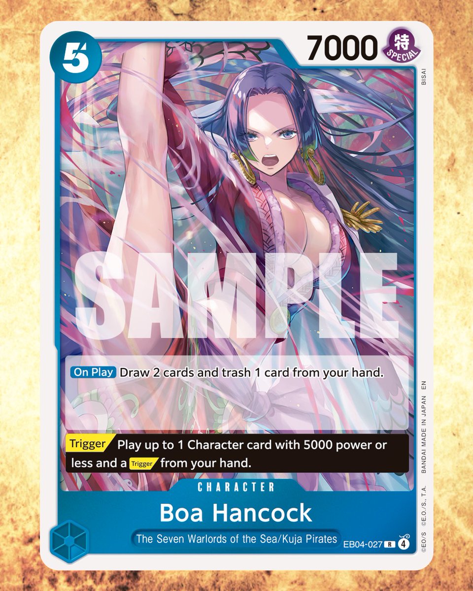 OPCG BOOSTER PACK -THE AZURE SEA'S SEVEN- [OP14-EB04] CARD REVEALS