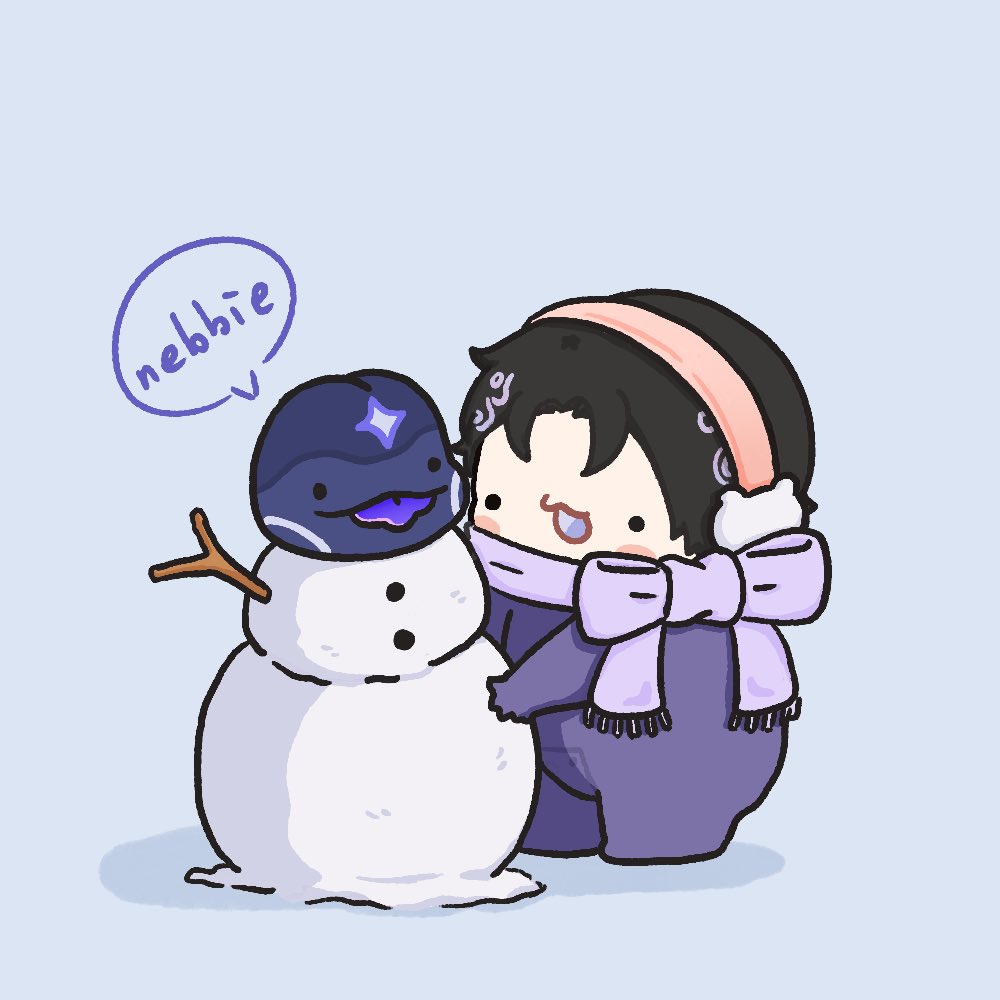 crabcrab0920's tweet image. Day 47 ⛄️

#NayuArt 
#100umbrage2025