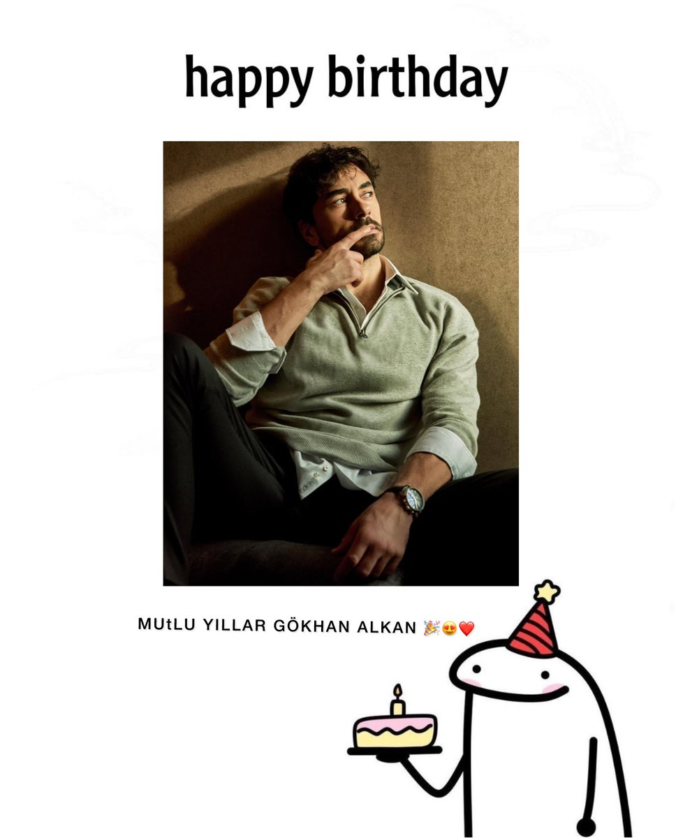Happy birthday to our beautiful star 😍💚🎂

#GökhanAlkan