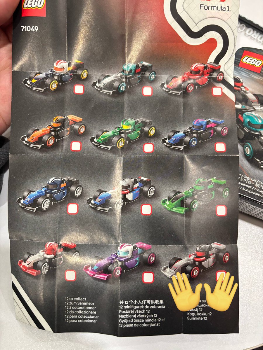 adzdeclutter's tweet image. guys ada yang cari f1 lego yang ini gaaa? aku ada 2 yaaa 120k aja bisa via shopee