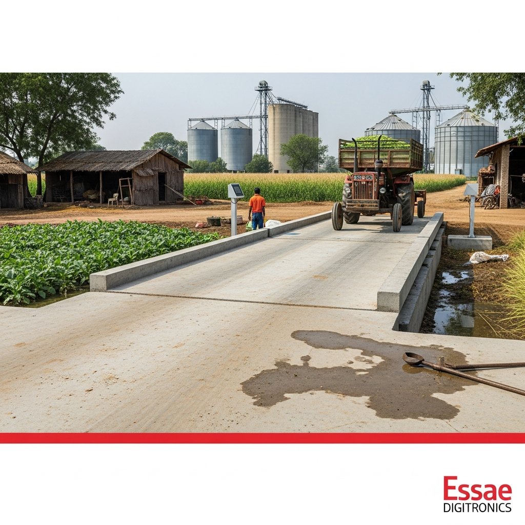 AishwaryaNaikk's tweet photo. Rural Weighing That Never Gives Up
Even when the ground works against you, weighing doesn’t have to.
Concrete platforms stay precise through mud, moisture, and nonstop traffic giving farmers reliability all year.
Learn more:https://t.co/DUOq4z8ReL
#EssaeDigitronics #ConcreteWeigh https://t.co/2kJTpOOiIB