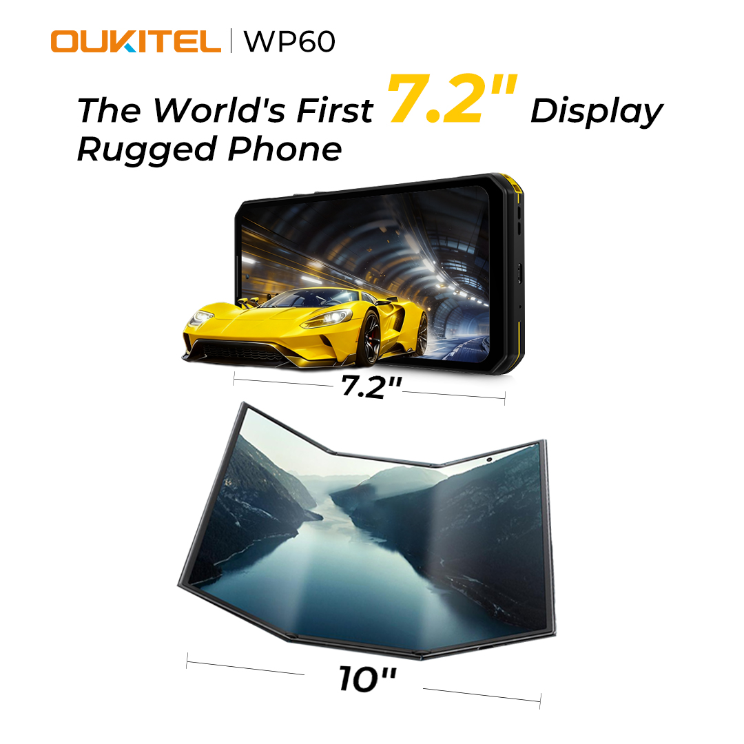 oukitelmobile's tweet image. Nice flex. But I’ve been rocking a world-first 7.2'' display rugged phone… without folding even once.📱😎
#OUKITEL #wp60 #display #GalaxyZTriFold #phone #trendingpost