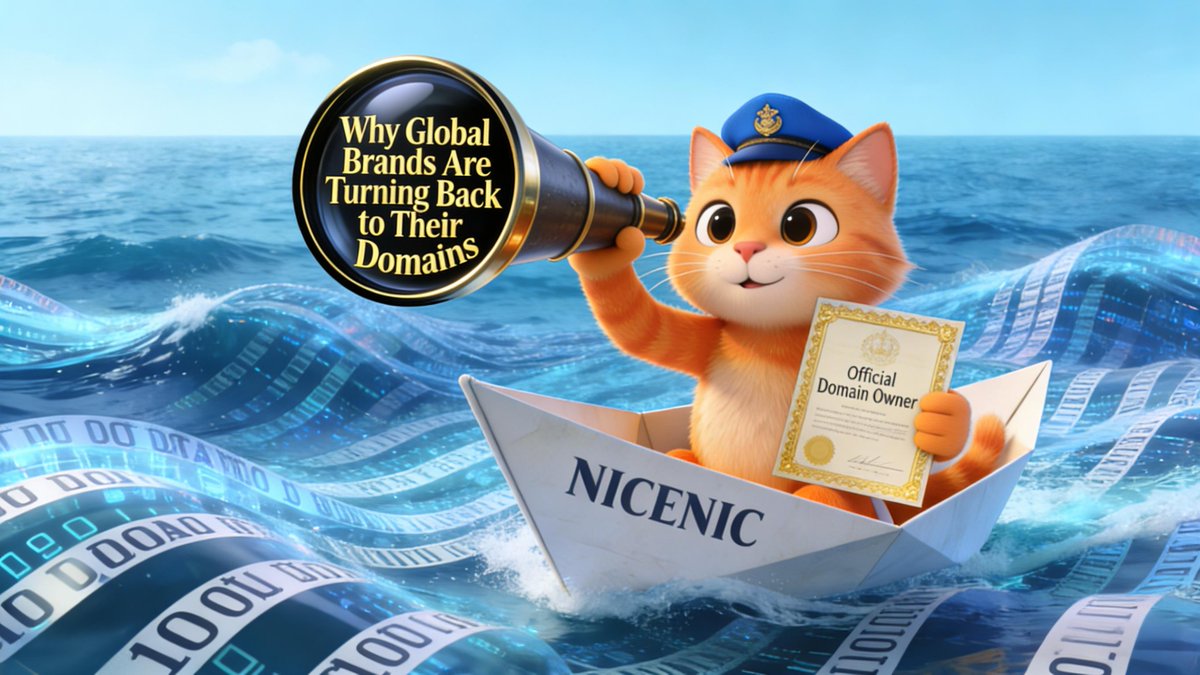 NiceNIC_NET's tweet image. Why Global Brands Are Turning Back to Their Domains

Owning Your Domain Is No Longer Optional

Double the service, double the satisfaction. 🌟 The nice choice for your web presence

nicenic.net/news/Why-Globa…