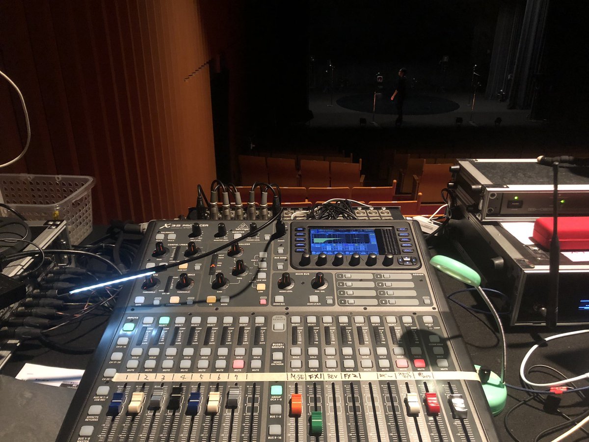 イクニプロデュース
 #愛の地獄変
無事に全公演終演致しました。
幾原さん、淡乃さんから生まれ出た渦に、北島さんの音が加わり渦が大きくなり、
飲み込まれるように各々のクリエイションが混ざり合っていく様は濃密で幸せな時間でした。
暗闇を音で包むよう頑張りました。
ありがとうございました！